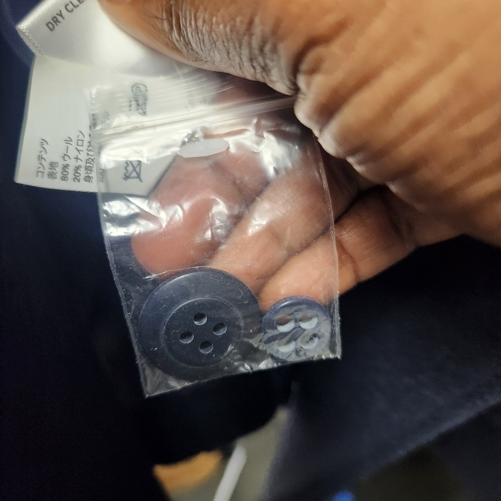 LL Bean Signature Wool Peacoat Sz. 12 Navy - Picture 11 of 14